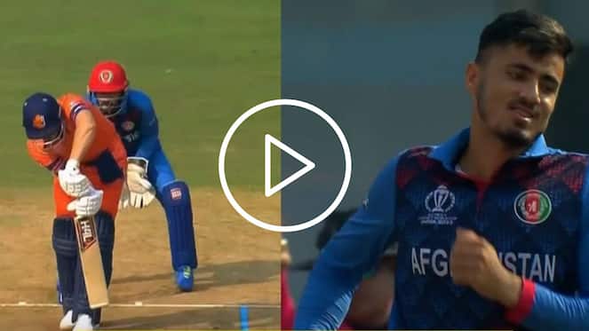 [Watch] Mujeeb Ur Rahman's Dangerous Mystery Delivery Draws First Blood For AFG vs NED